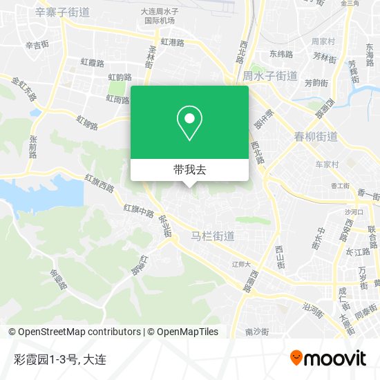 彩霞园1-3号地图