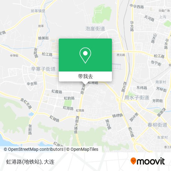 虹港路(地铁站)地图