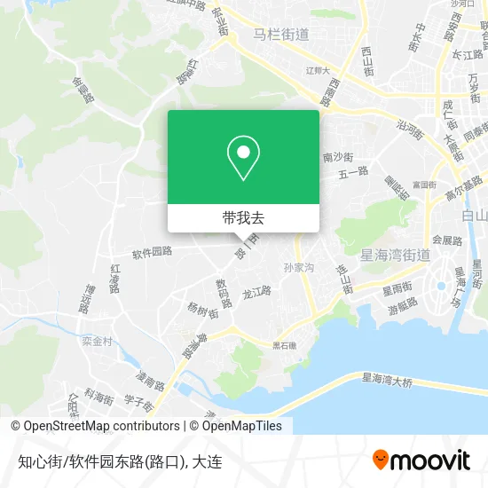 知心街/软件园东路(路口)地图