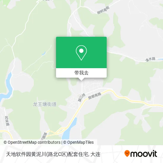天地软件园黄泥川(路北C区)配套住宅地图