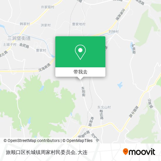 旅顺口区长城镇周家村民委员会地图