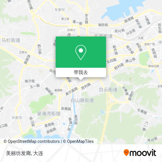 美丽坊发廊地图