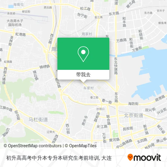 初升高高考中升本专升本研究生考前培训地图