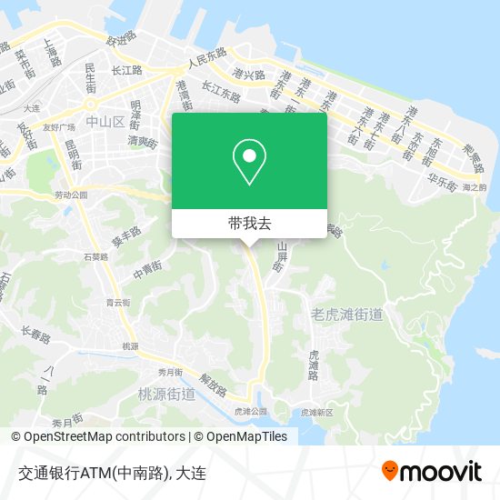 交通银行ATM(中南路)地图