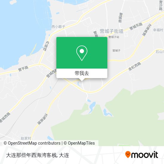 大连那些年西海湾客栈地图