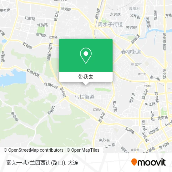 富荣一巷/兰园西街(路口)地图
