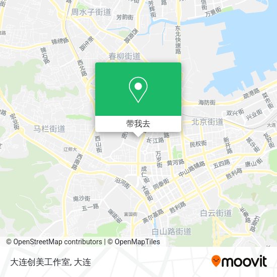 大连创美工作室地图