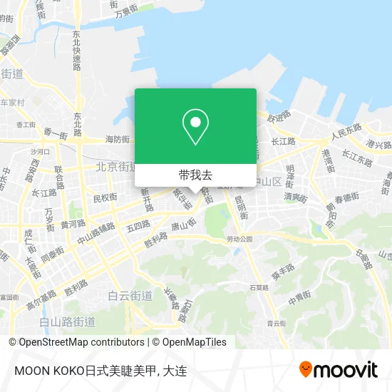 MOON KOKO日式美睫美甲地图