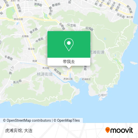 虎滩宾馆地图