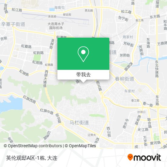 英伦观邸A区-1栋地图
