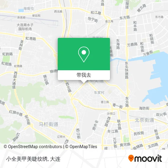 小全美甲美睫纹绣地图
