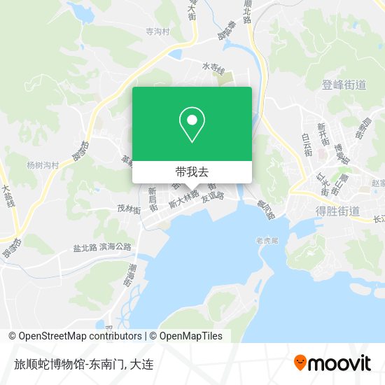 旅顺蛇博物馆-东南门地图