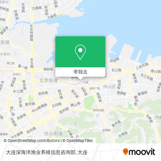 大连深海洋渔业养殖信息咨询部地图
