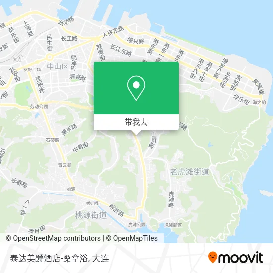 泰达美爵酒店-桑拿浴地图