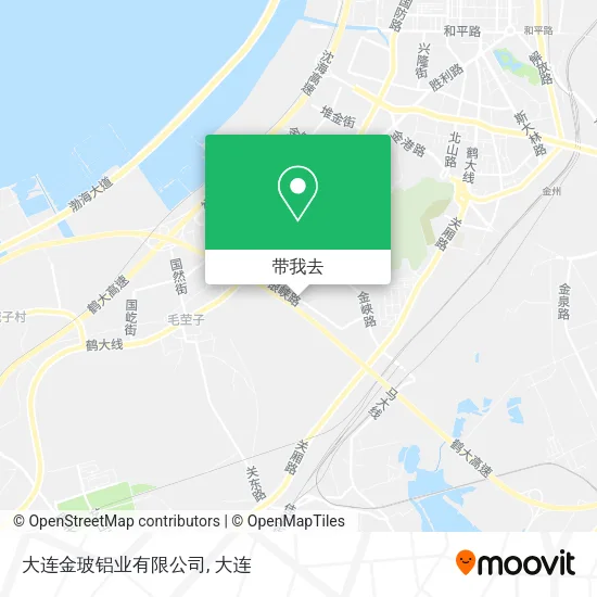 大连金玻铝业有限公司地图