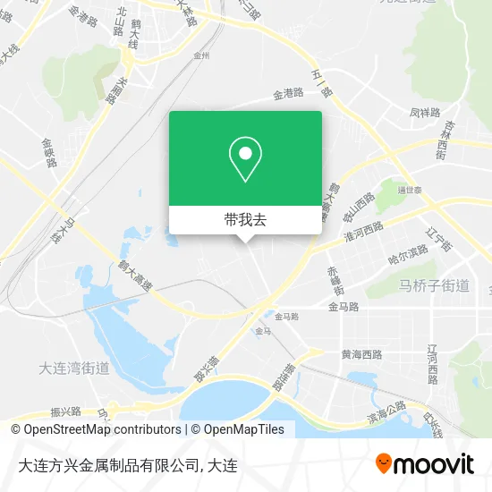 大连方兴金属制品有限公司地图