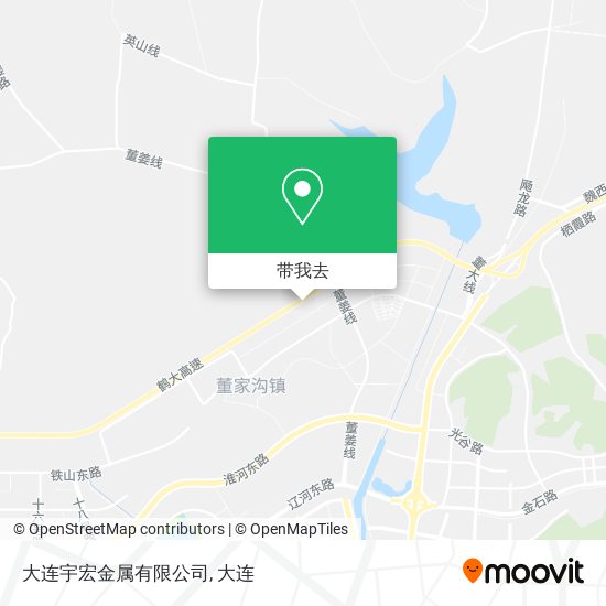 大连宇宏金属有限公司地图