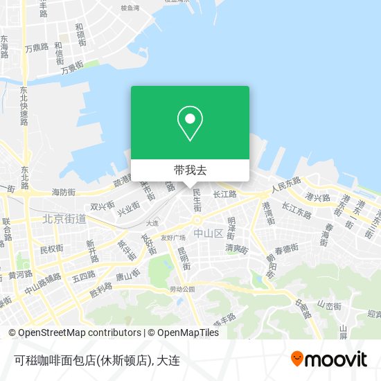 可稵咖啡面包店(休斯顿店)地图