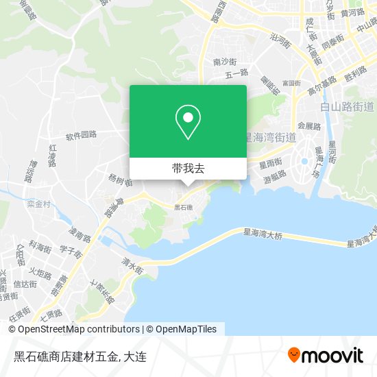 黑石礁商店建材五金地图