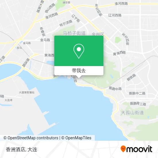 香洲酒店地图