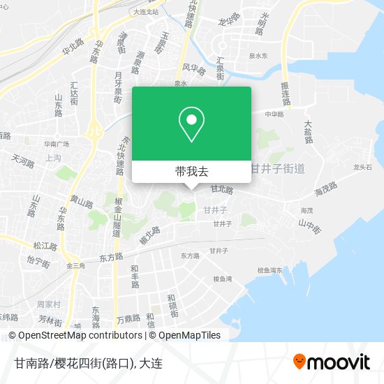 甘南路/樱花四街(路口)地图