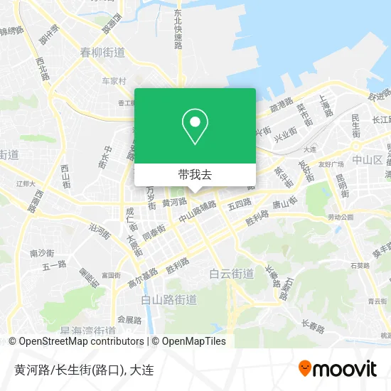 黄河路/长生街(路口)地图