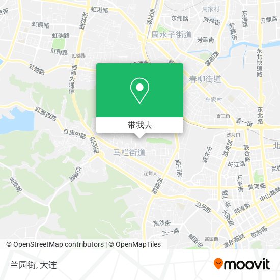 兰园街地图