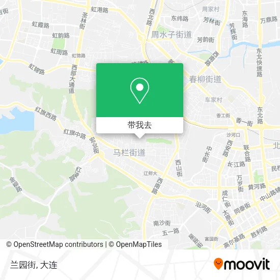 兰园街地图