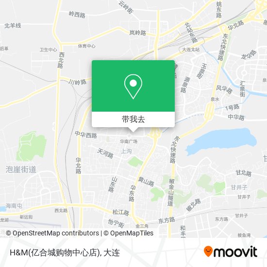 H&M(亿合城购物中心店)地图