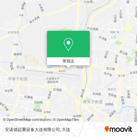 安诺德起重设备大连有限公司地图