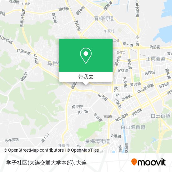 学子社区(大连交通大学本部)地图