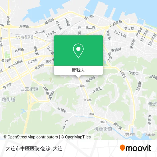 大连市中医医院-急诊地图