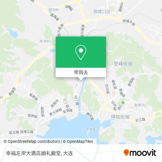 幸福左岸大酒店婚礼殿堂地图