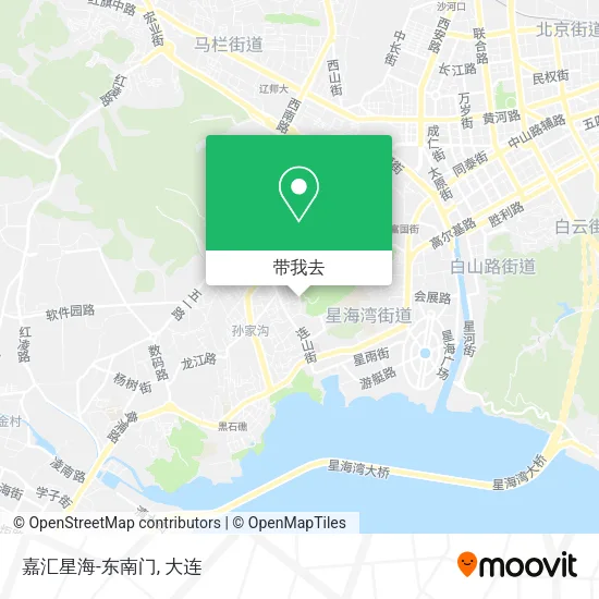 嘉汇星海-东南门地图