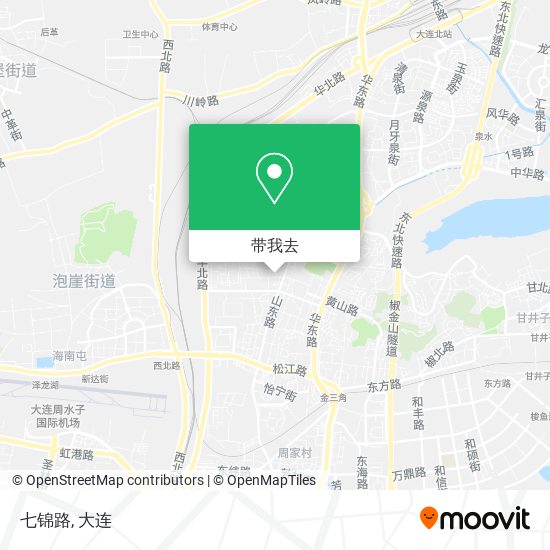 七锦路地图