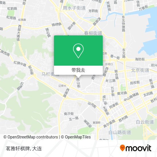 茗雅轩棋牌地图