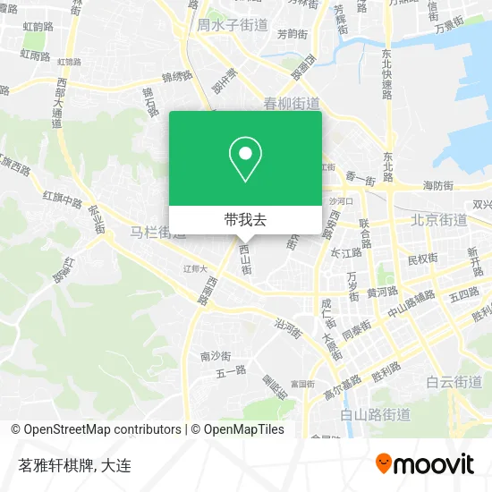 茗雅轩棋牌地图