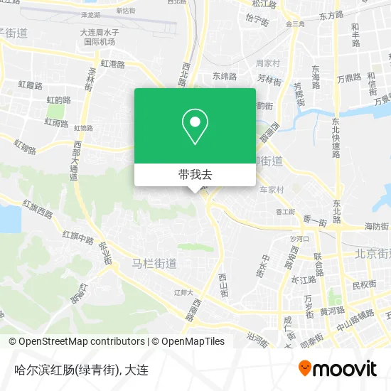 哈尔滨红肠(绿青街)地图
