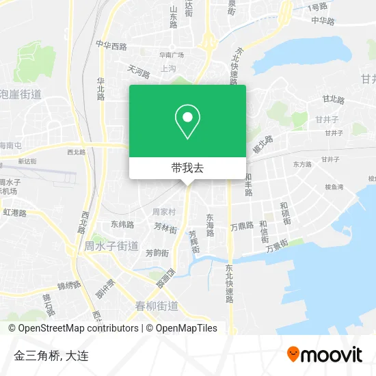 金三角桥地图