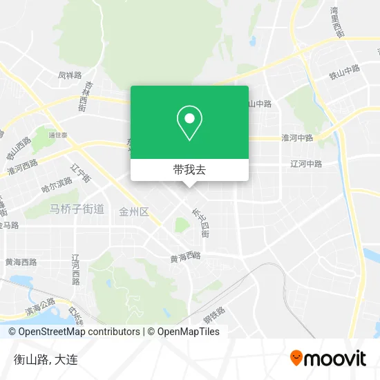 衡山路地图