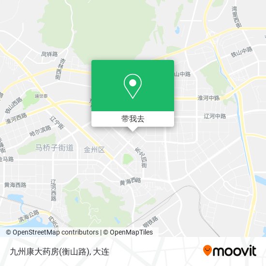九州康大药房(衡山路)地图