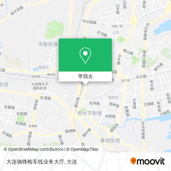 大连驰锋检车线业务大厅地图