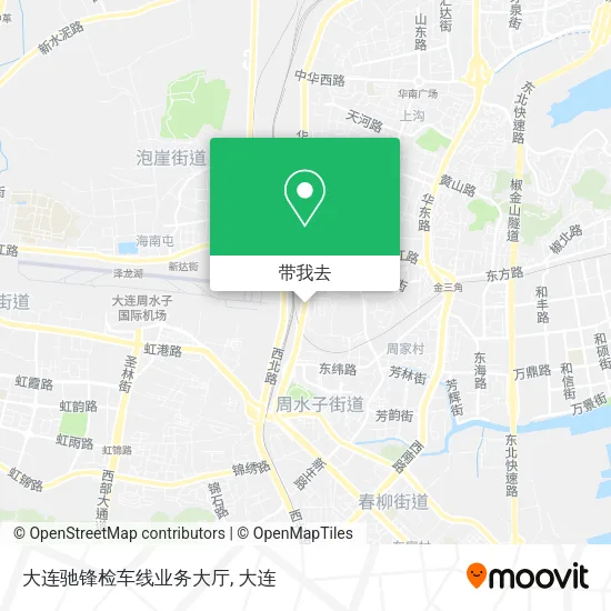 大连驰锋检车线业务大厅地图