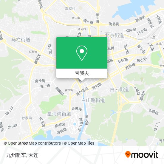 九州租车地图