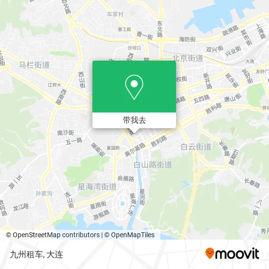九州租车地图