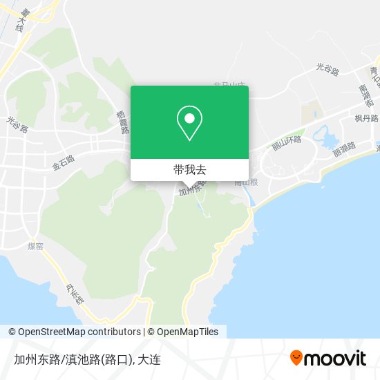 加州东路/滇池路(路口)地图
