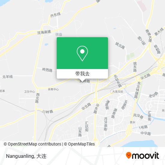 Nanguanling地图