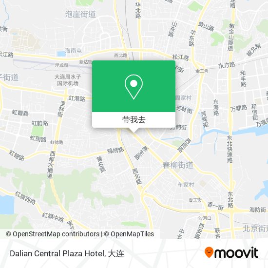 Dalian Central Plaza Hotel地图