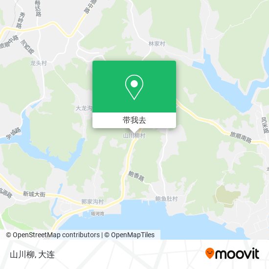 山川柳地图