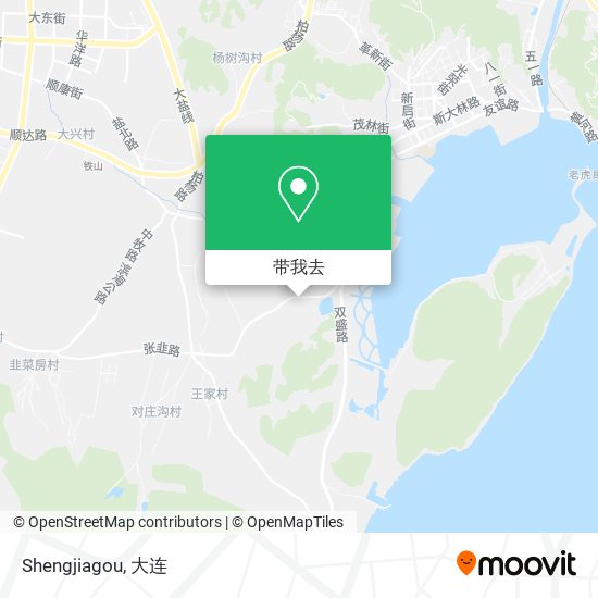 Shengjiagou地图